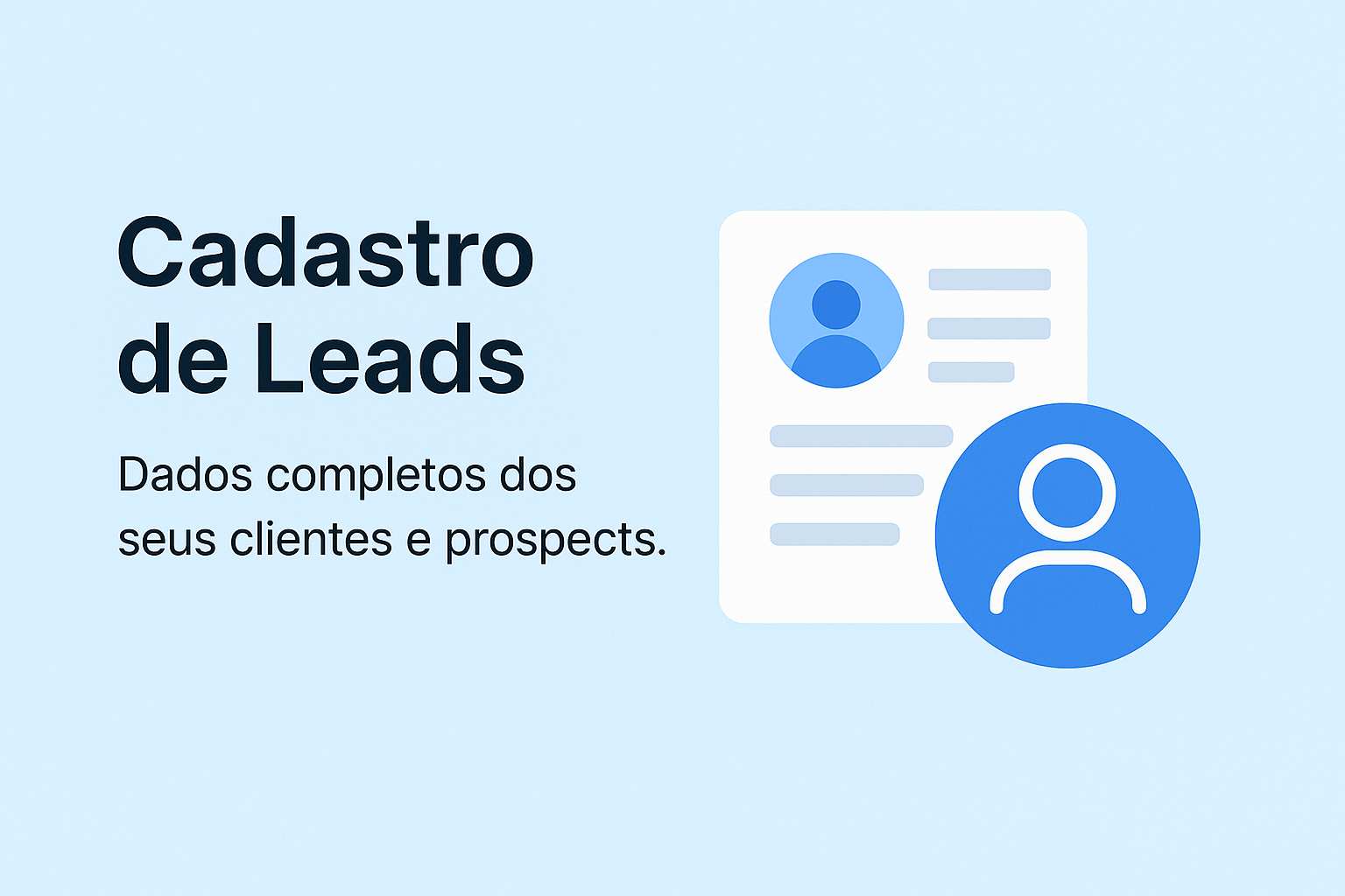 Cadastro de Leads